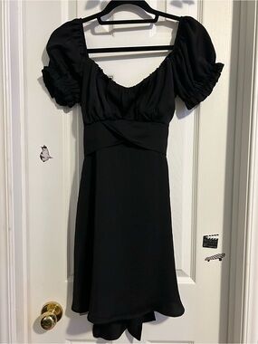 urban outfitters skyler embroidered dress Skylar Embroidered Maxi Dress (Black) FINAL SALE main image 1